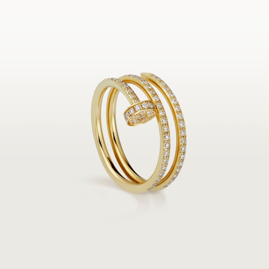 juste un clou-ring doppelt halb gepflastert