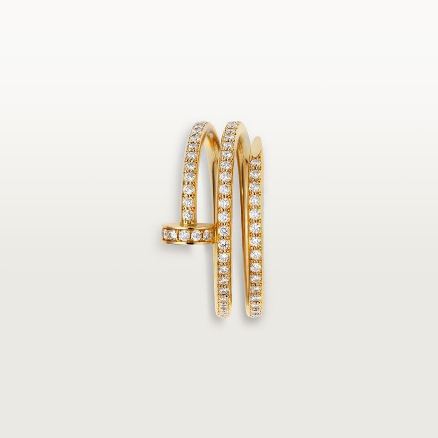 juste un clou-ring doppelt halb gepflastert