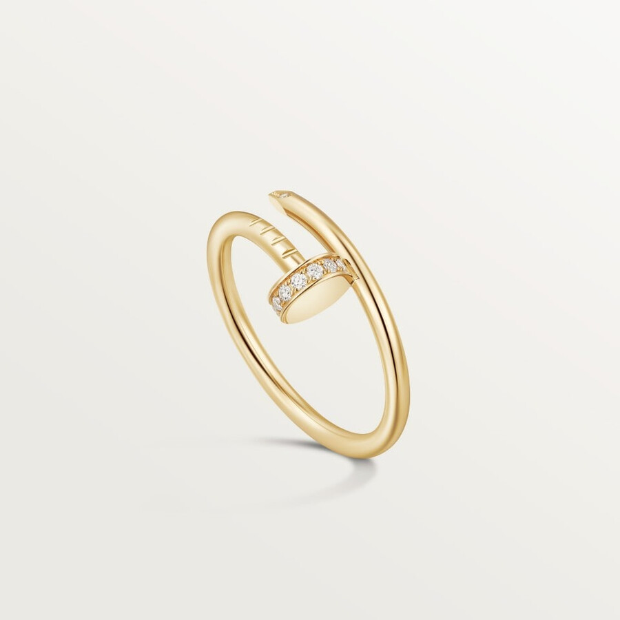 juste un clou-ring kleines modell diamanten