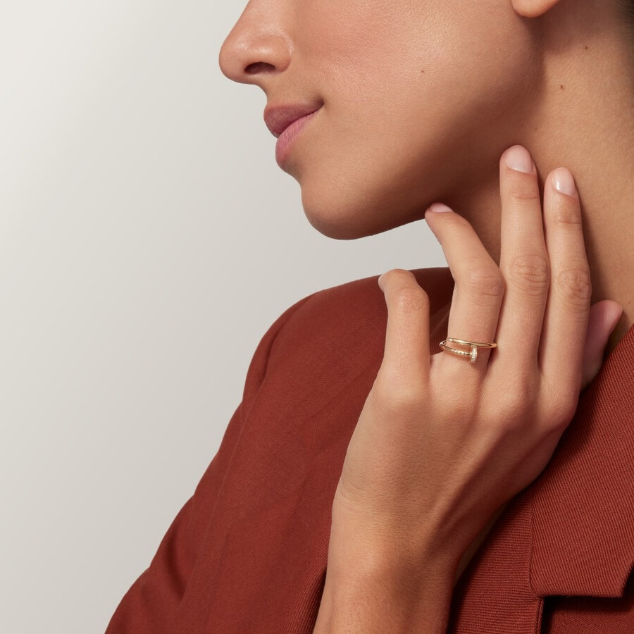 juste un clou-ring kleines modell diamanten