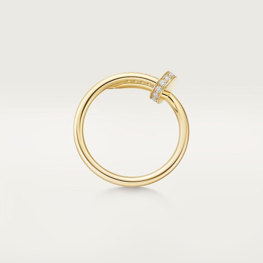 juste un clou-ring kleines modell diamanten