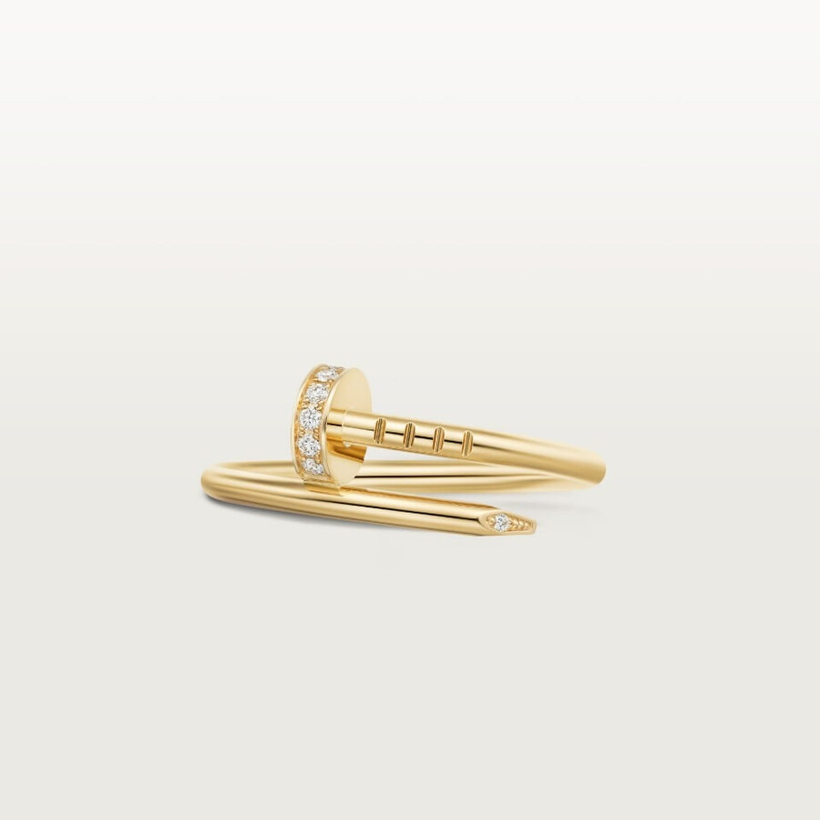juste un clou-ring kleines modell diamanten
