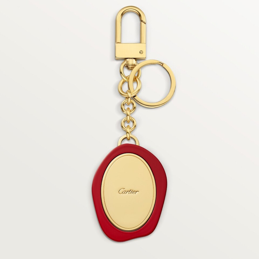 diabolo de cartier schlüsselanhänger mit wachssiegelmotiv