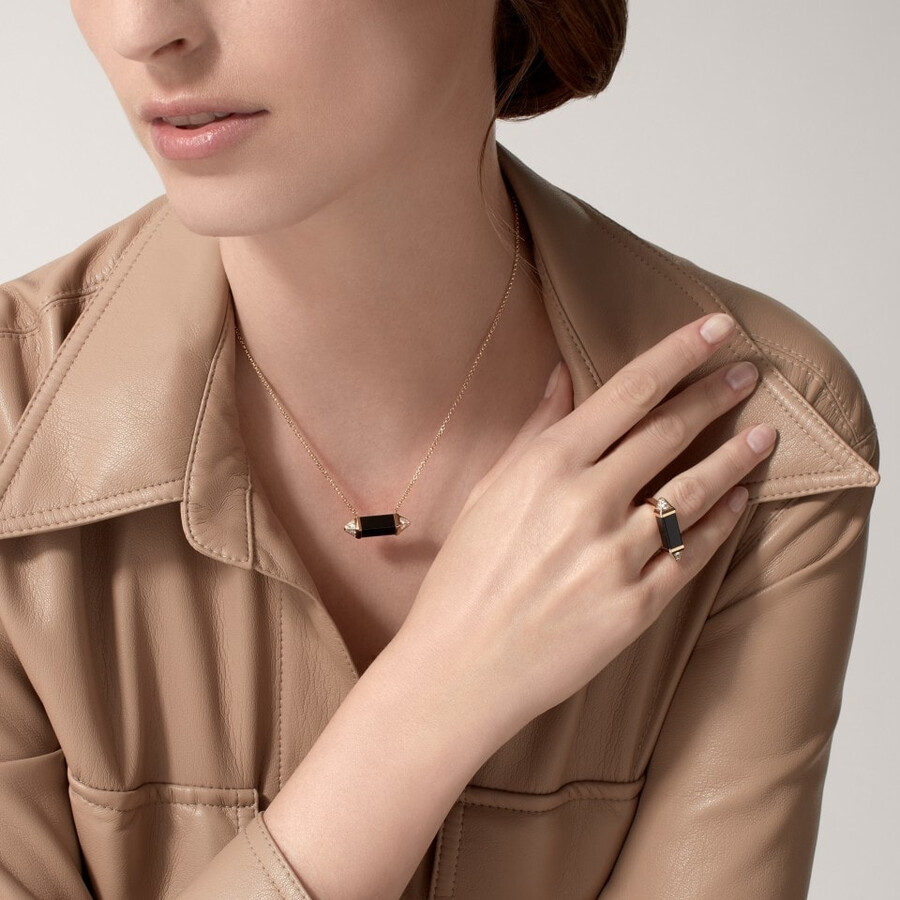 ring „les berlingots de cartier halbgepflastert