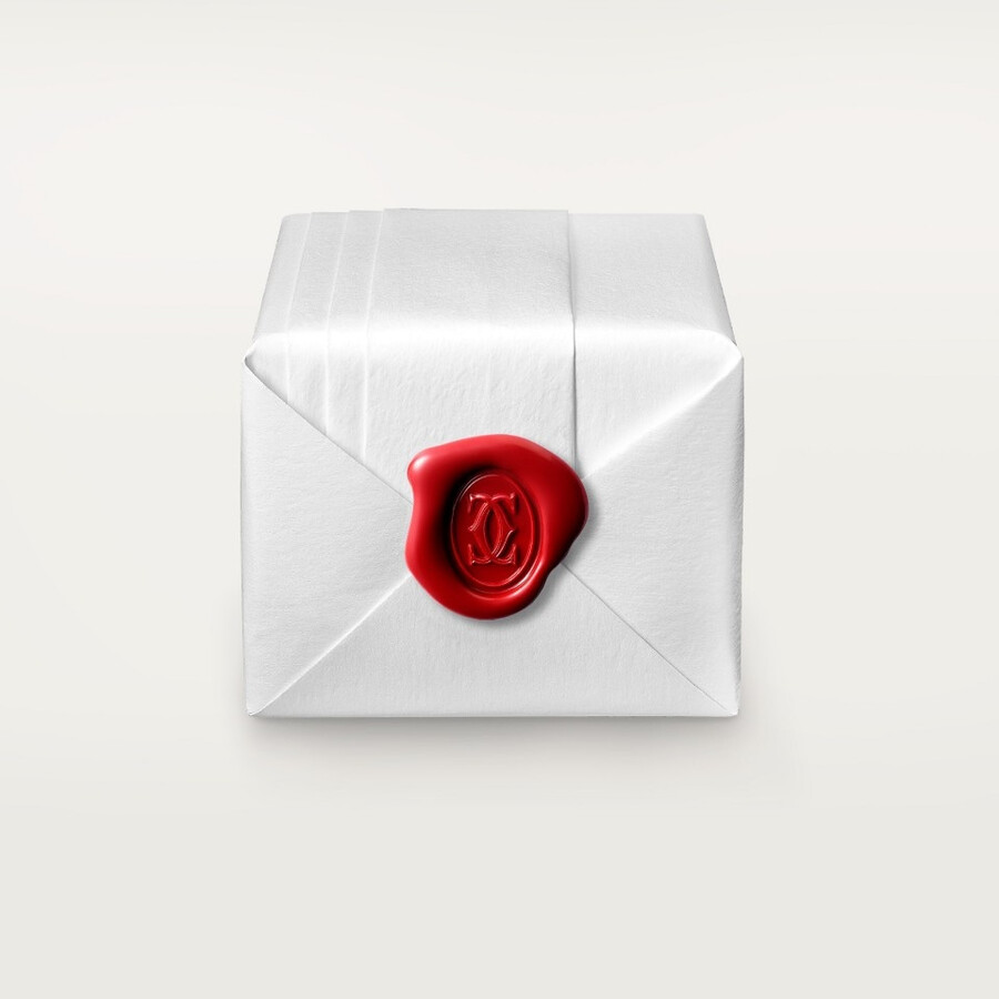 ring „les berlingots de cartier halbgepflastert