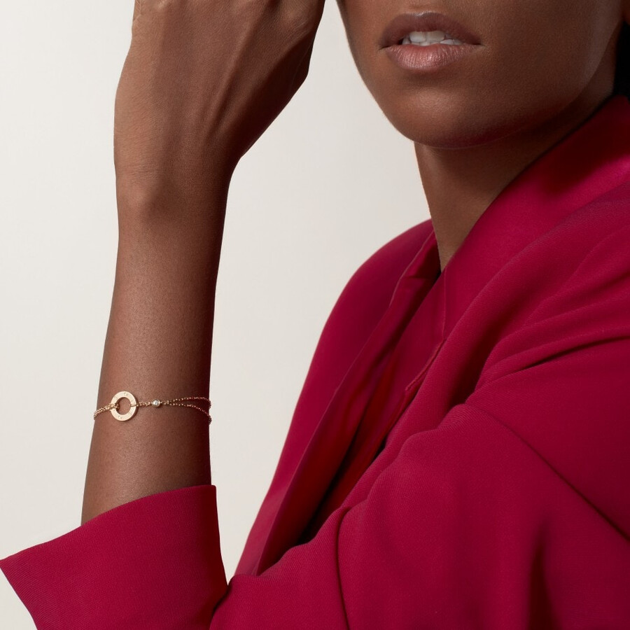 love-armband an einer kette 2 diamanten