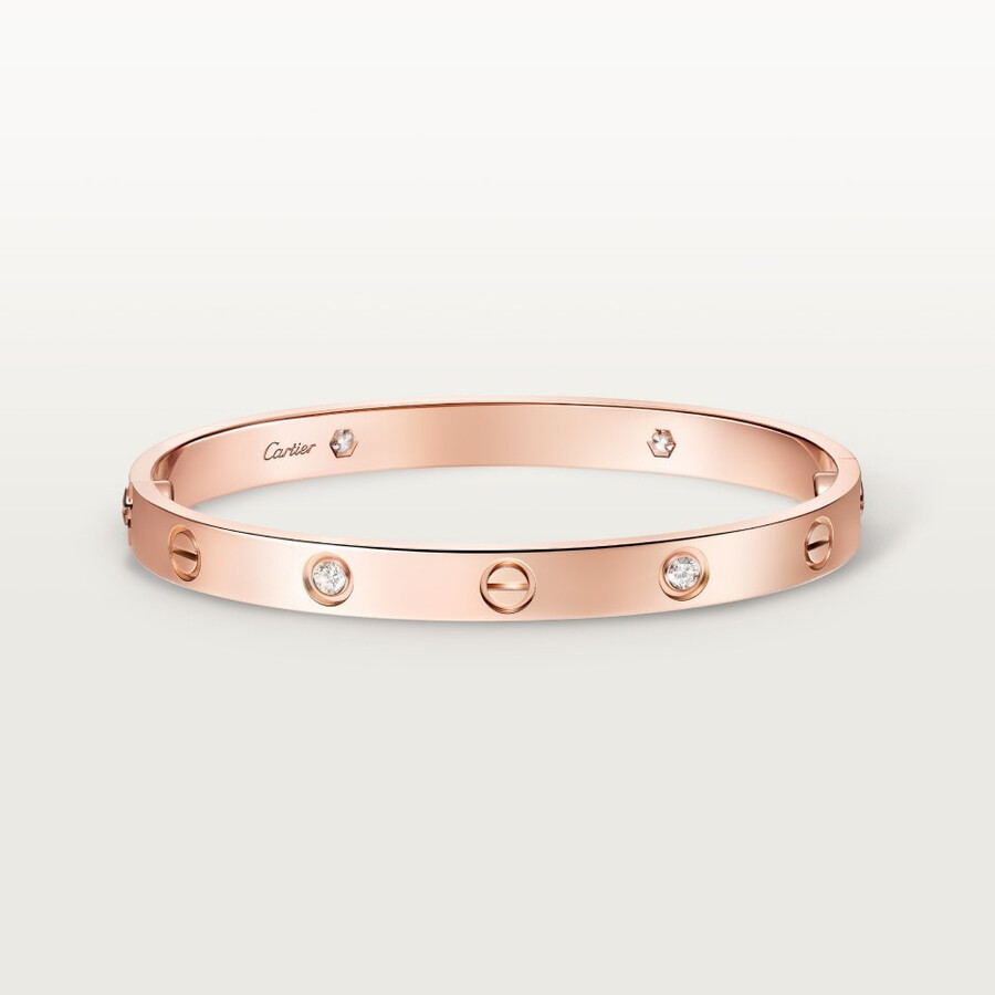 love-armband klassisches modell 4 diamanten