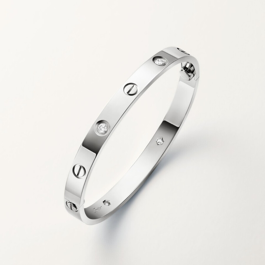love-armband klassisches modell 4 diamanten