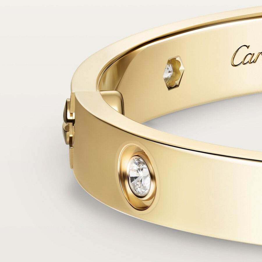 love-armband klassisches modell 10 diamanten