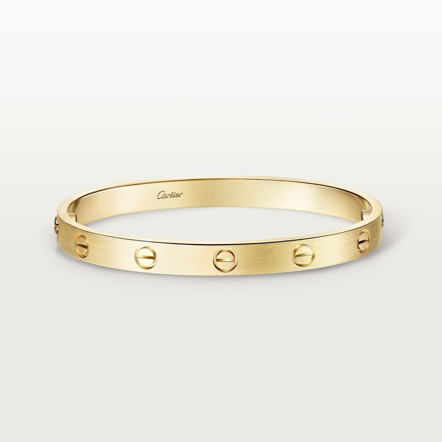 love-armband klassisches modell gebürstet