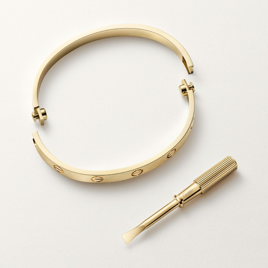 love-armband klassisches modell gebürstet