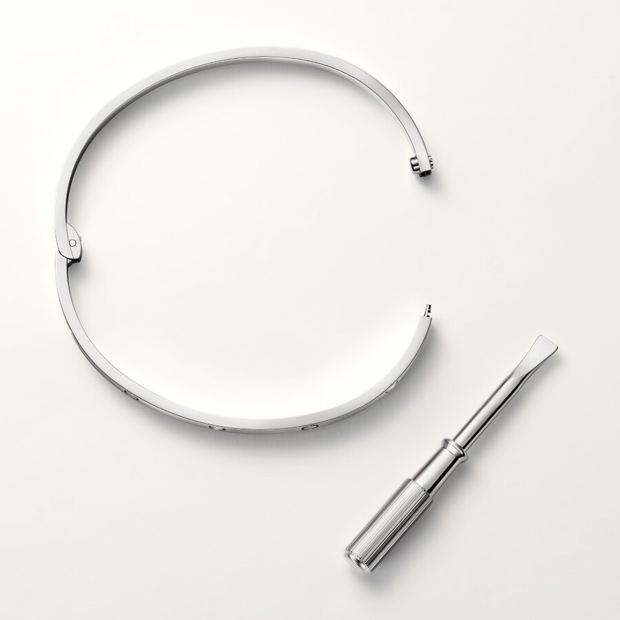 love-armband kleines modell 6 diamanten
