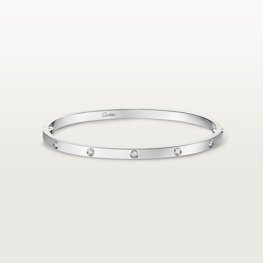 love-armband kleines modell 10 diamanten