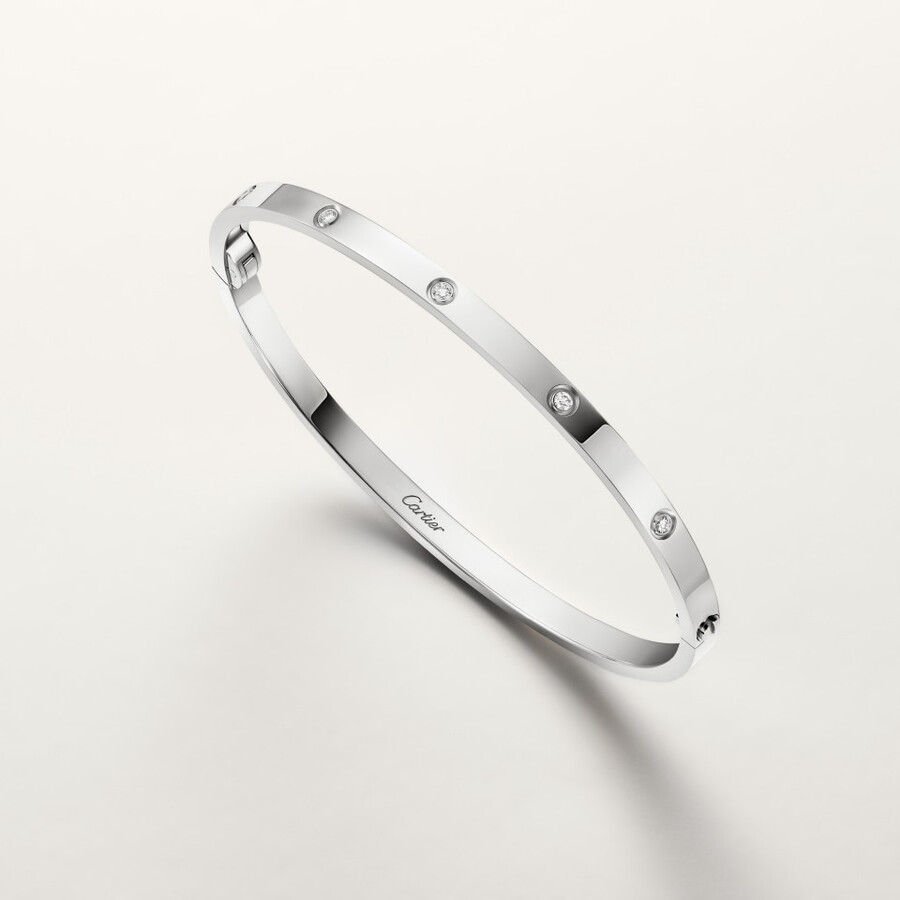 love-armband kleines modell 10 diamanten