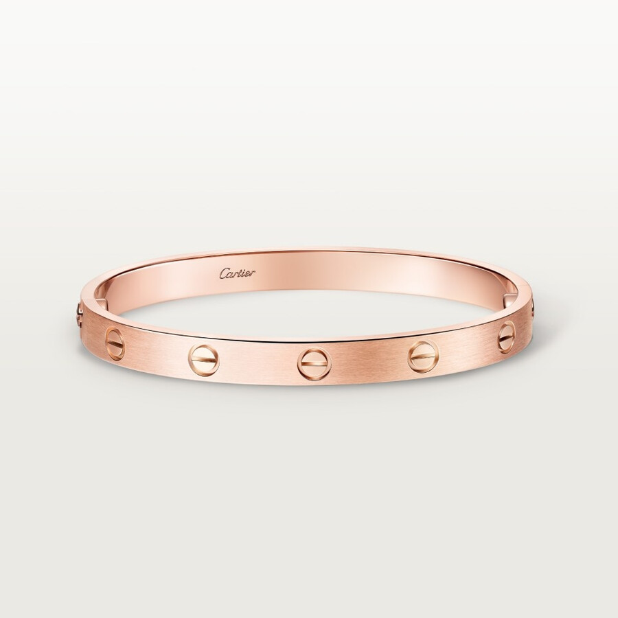 love-armband klassisches modell gebürstet