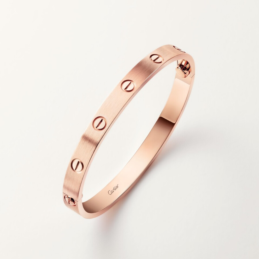 love-armband klassisches modell gebürstet