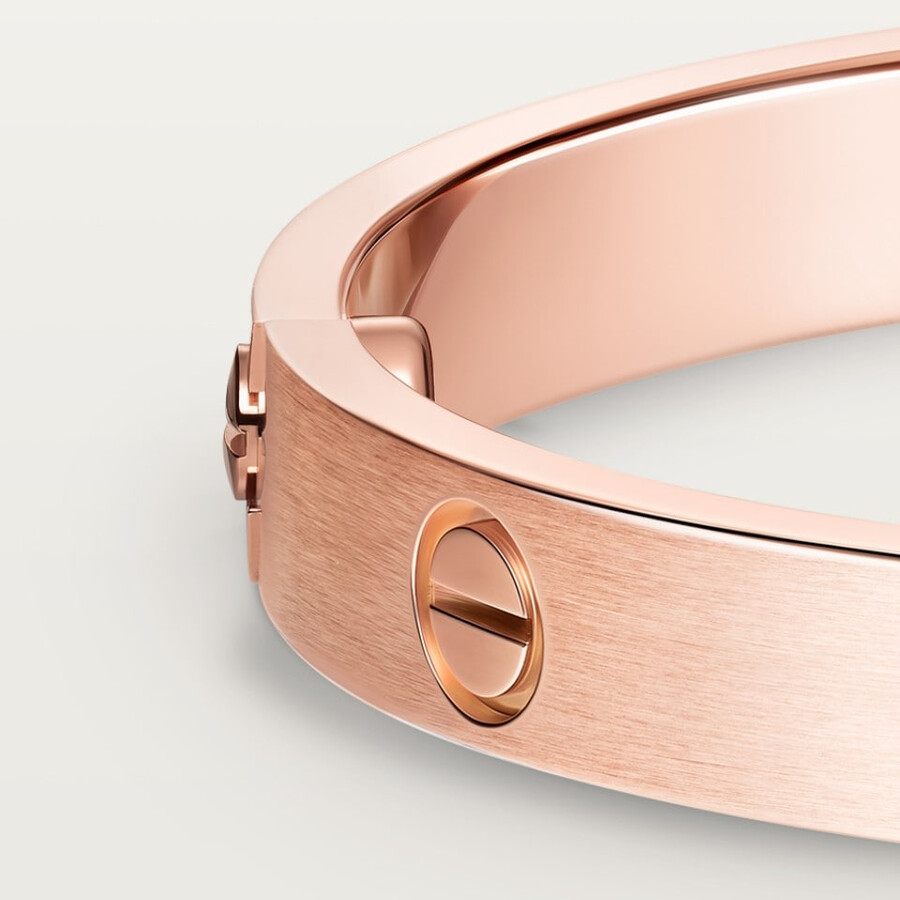 love-armband klassisches modell gebürstet