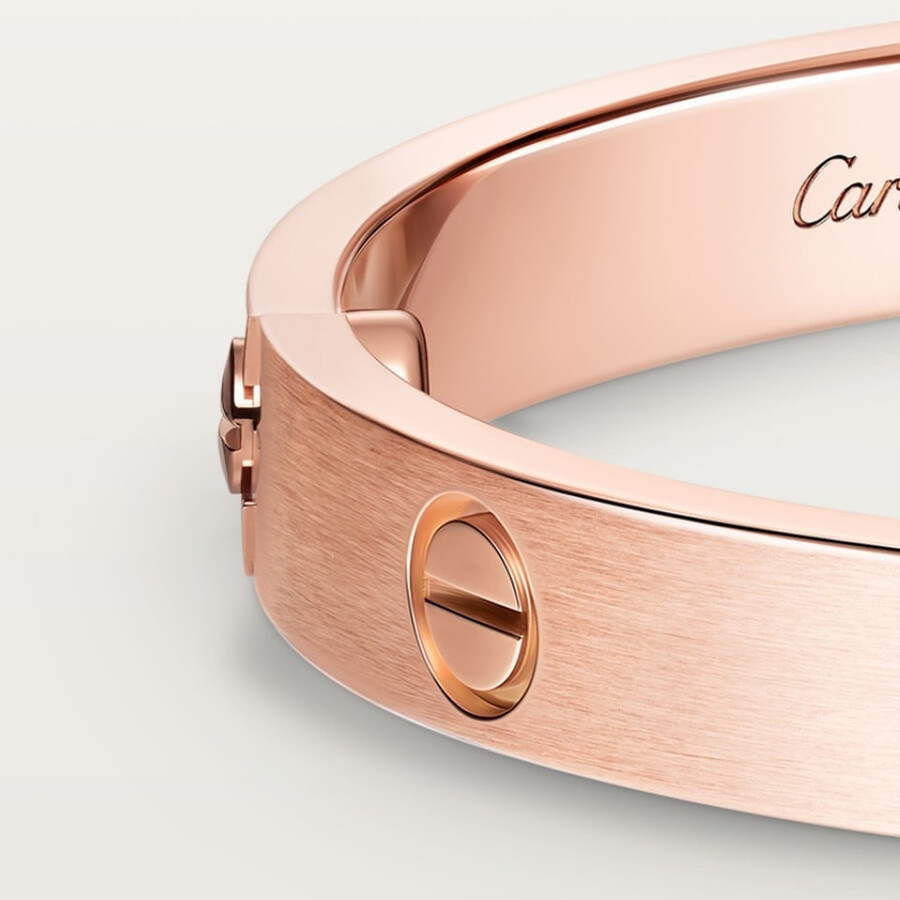 love-armband klassisches modell gebürstet 4 diamanten