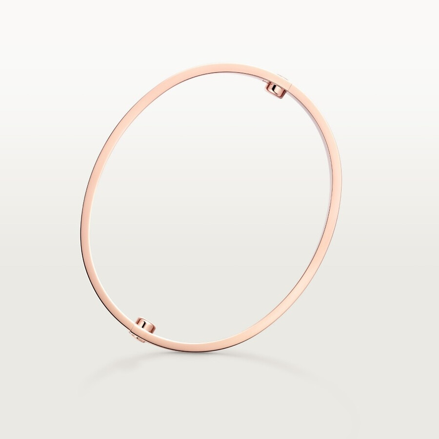 love-armband klassisches modell gebürstet 4 diamanten