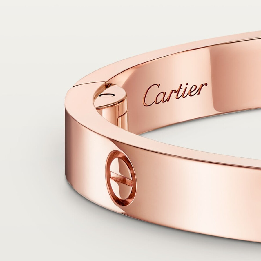 love-armband mittleres modell 4 diamanten