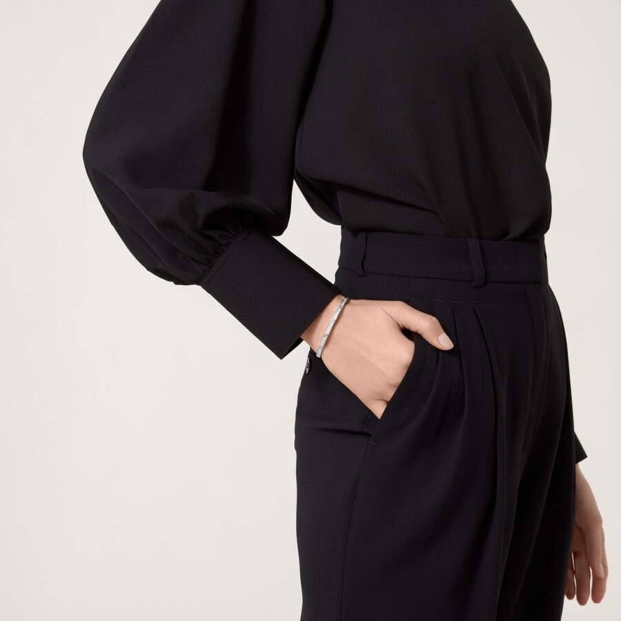love-armband kleines modell mit strasssteinen besetzt