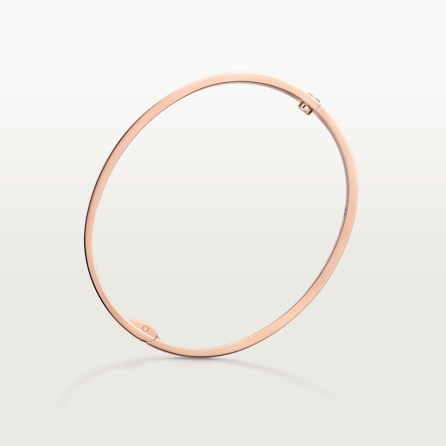 love-armband klassisches modell mit strasssteinen besetzt