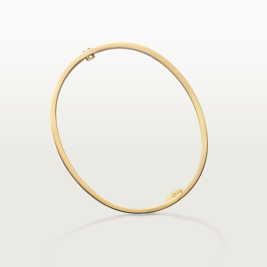love-armband klassisches modell mit strasssteinen besetzt