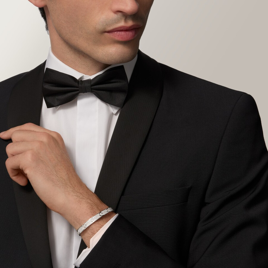 love-armband klassisches modell mit pavé-fassung 10 diamanten
