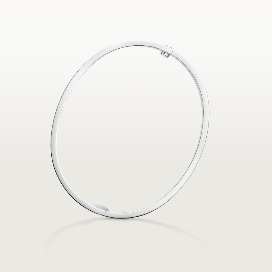 love-armband mittleres modell mit strasssteinen besetzt