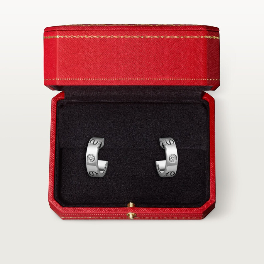 love creolen klassisches modell 2 diamanten