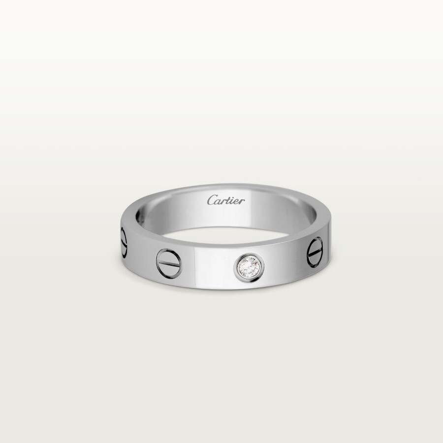 love-ring kleines modell 1 diamant