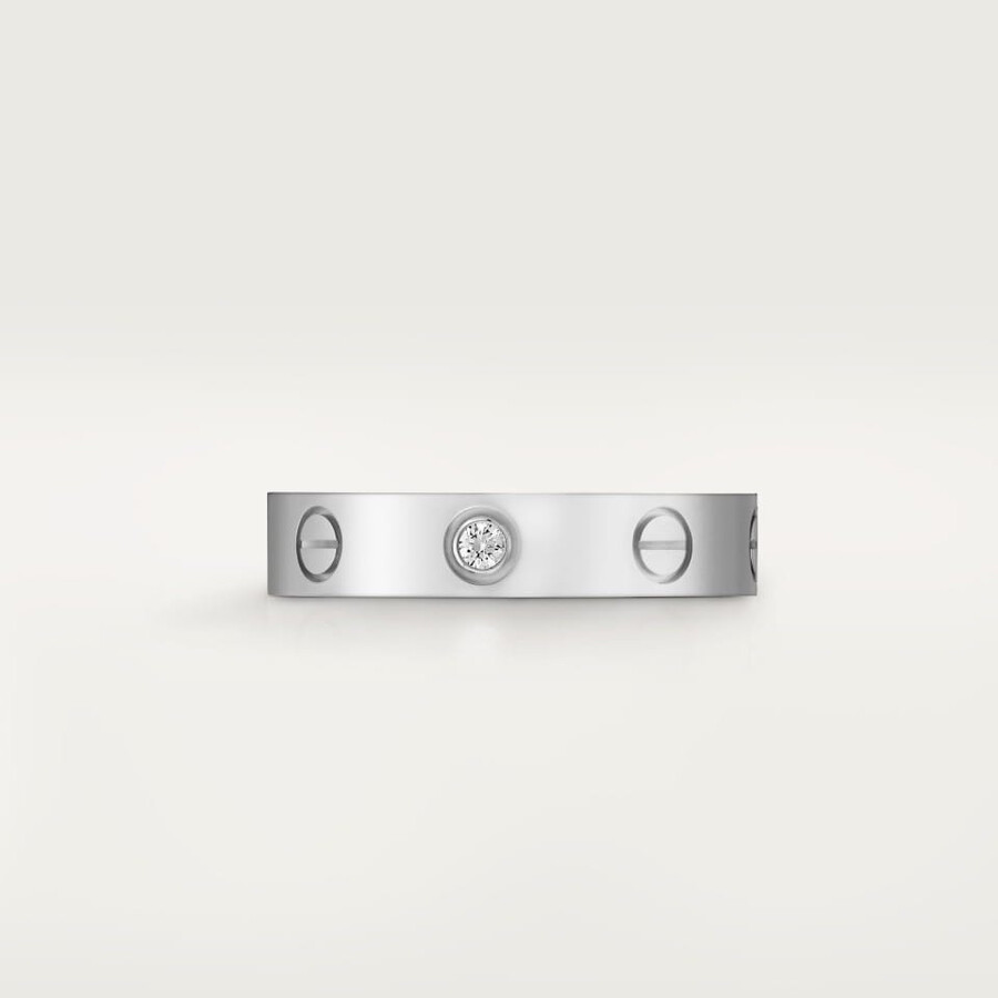 love-ring kleines modell 1 diamant