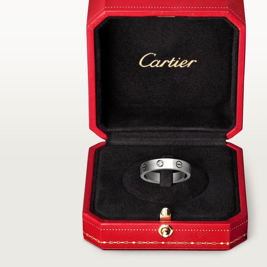 love-ring kleines modell 1 diamant