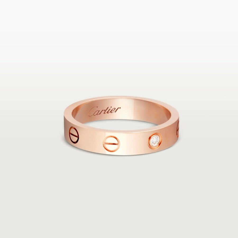 love-ring kleines modell 1 diamant