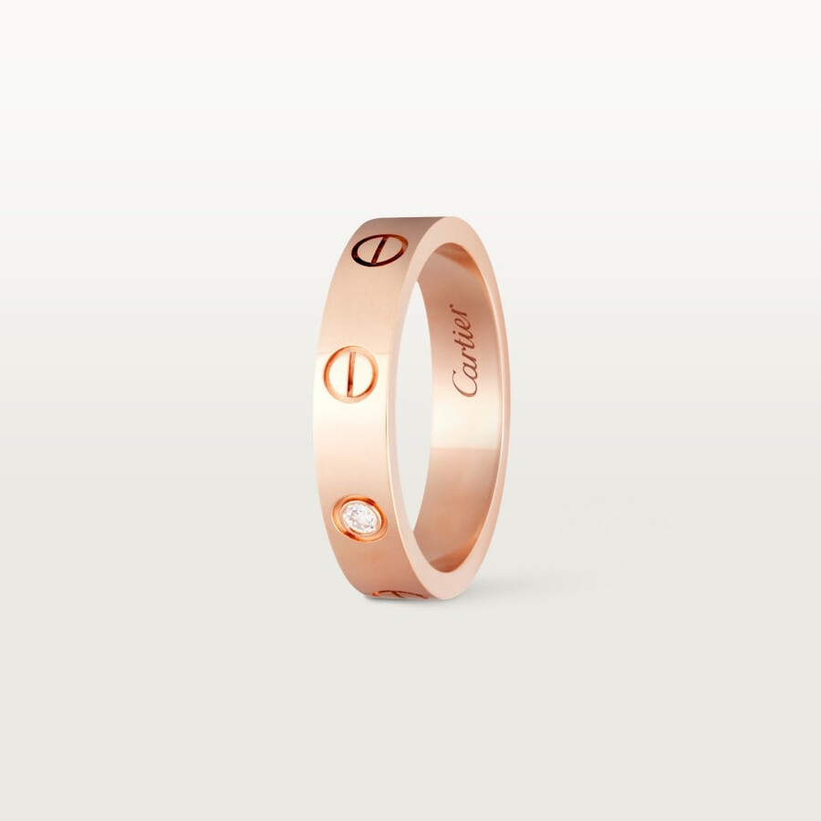 love-ring kleines modell 1 diamant