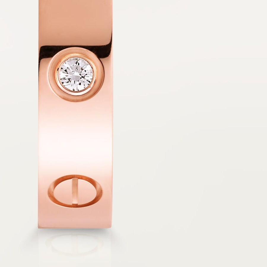 love-ring kleines modell 1 diamant