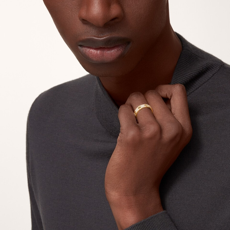 love-ring kleines modell mit pavé-fassung