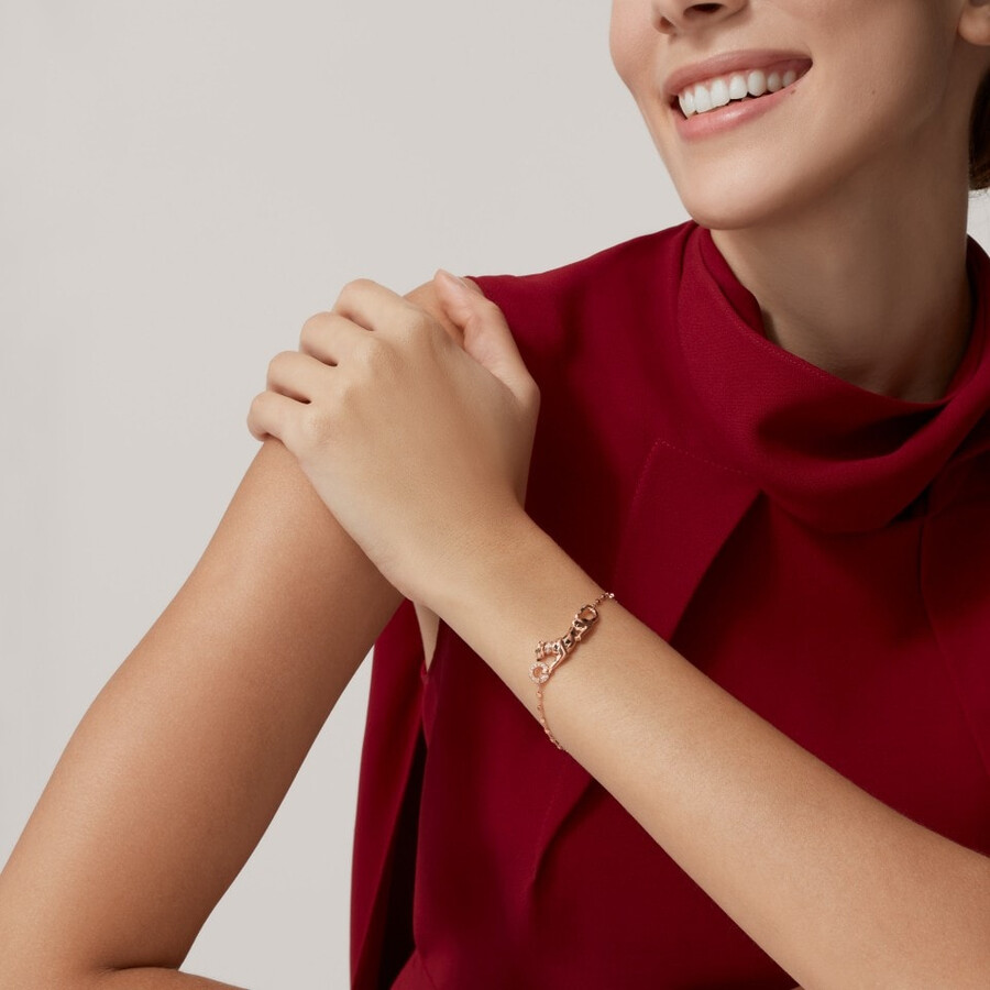 panthère de cartier-armband an kette diamanten