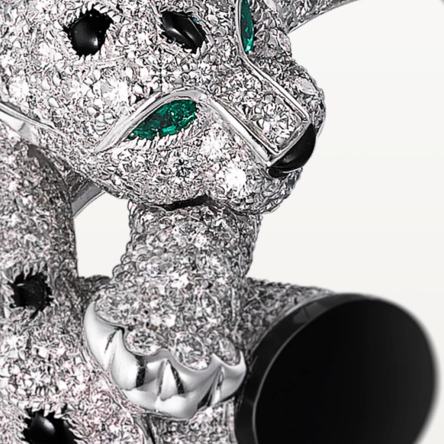 cartier panthère-armband pavé