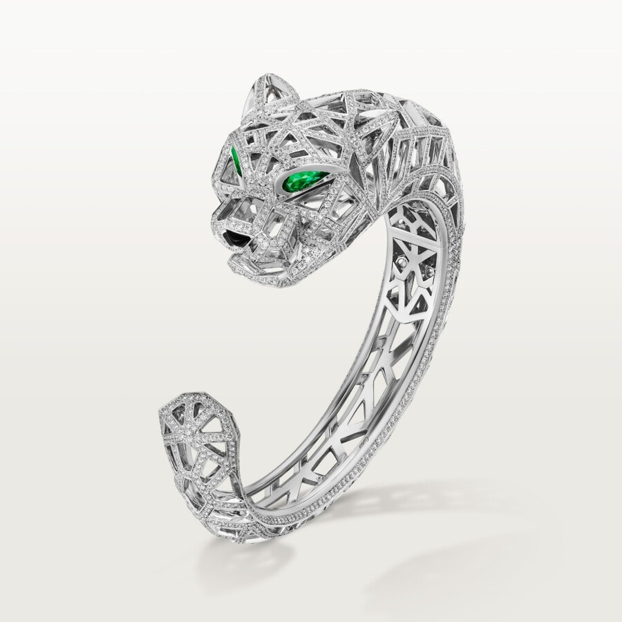 cartier panthère-armband pavé