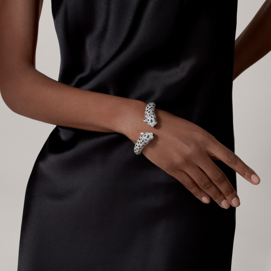 cartier panthère-armband pavé