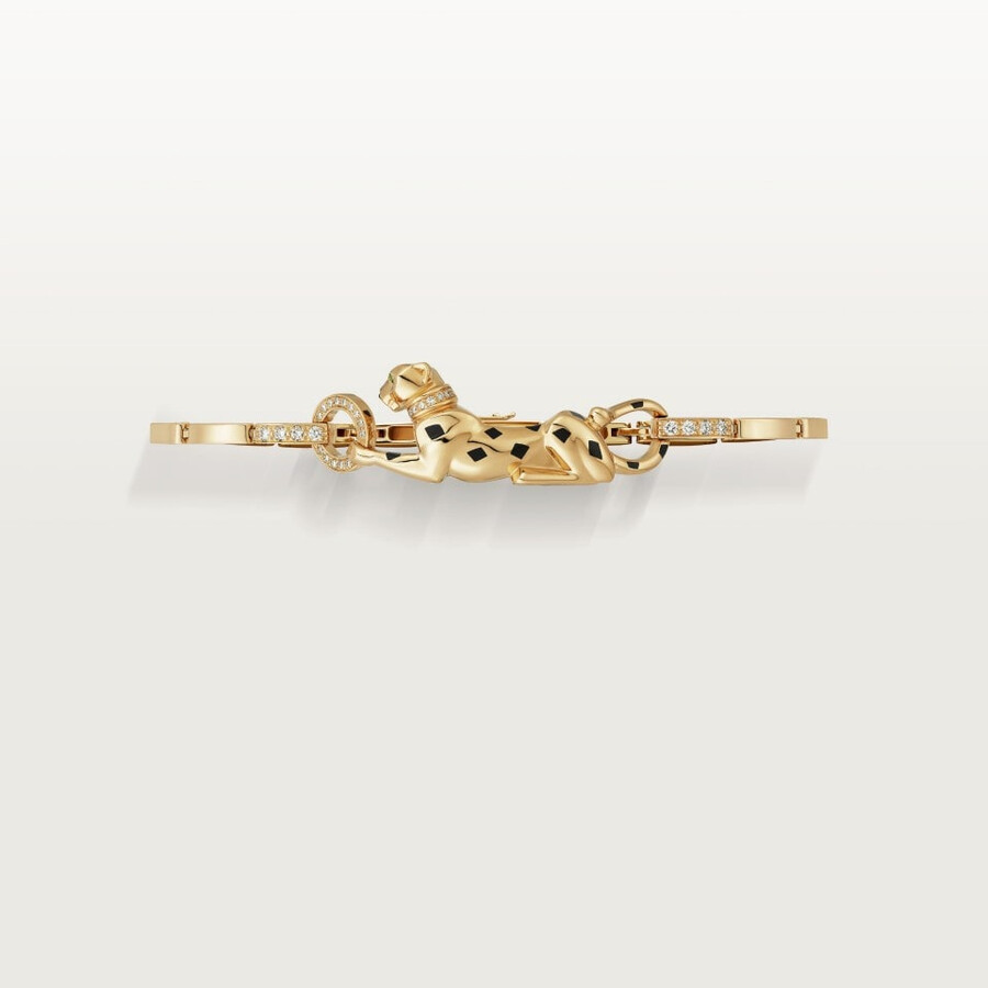 panthère de cartier-armband an kette diamanten