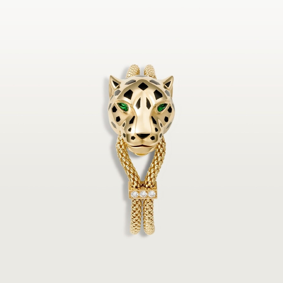 panthère de cartier-armband an kette diamanten