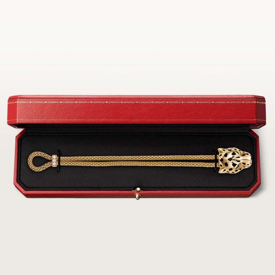 panthère de cartier-armband an kette diamanten
