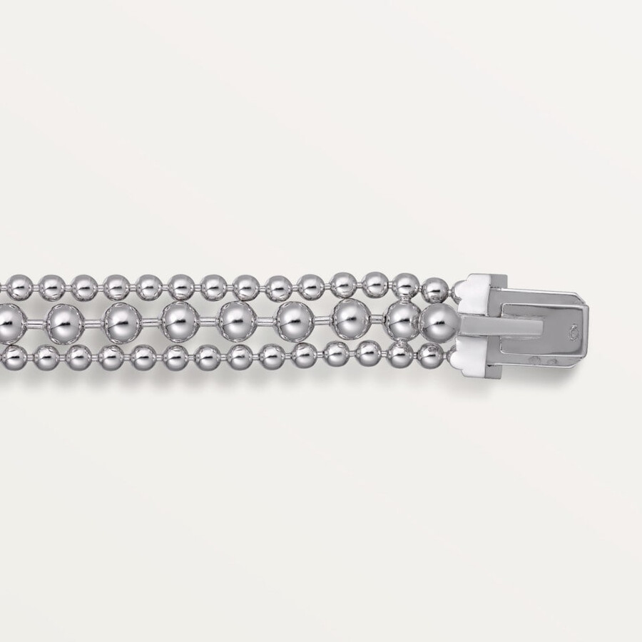 panthère de cartier-armband an kette halb gepflastert