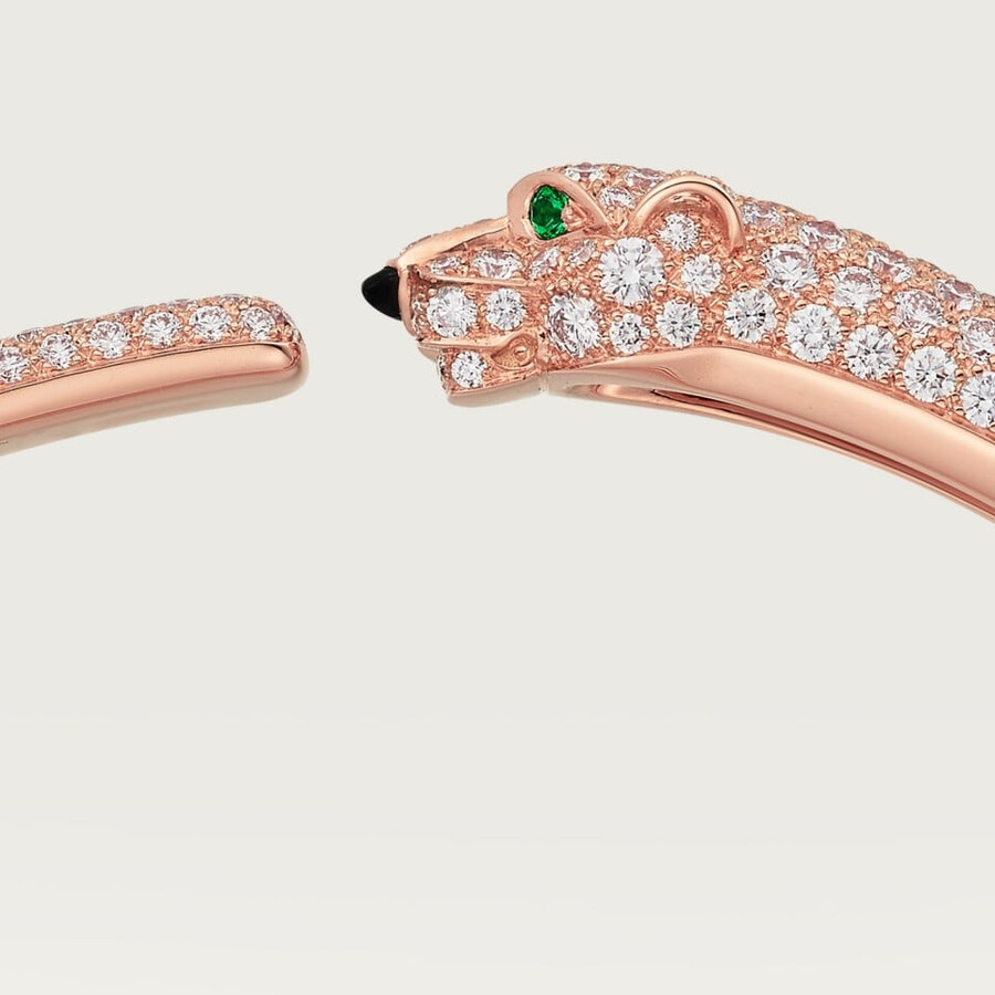 panthère de cartier-armband kleines modell pavé