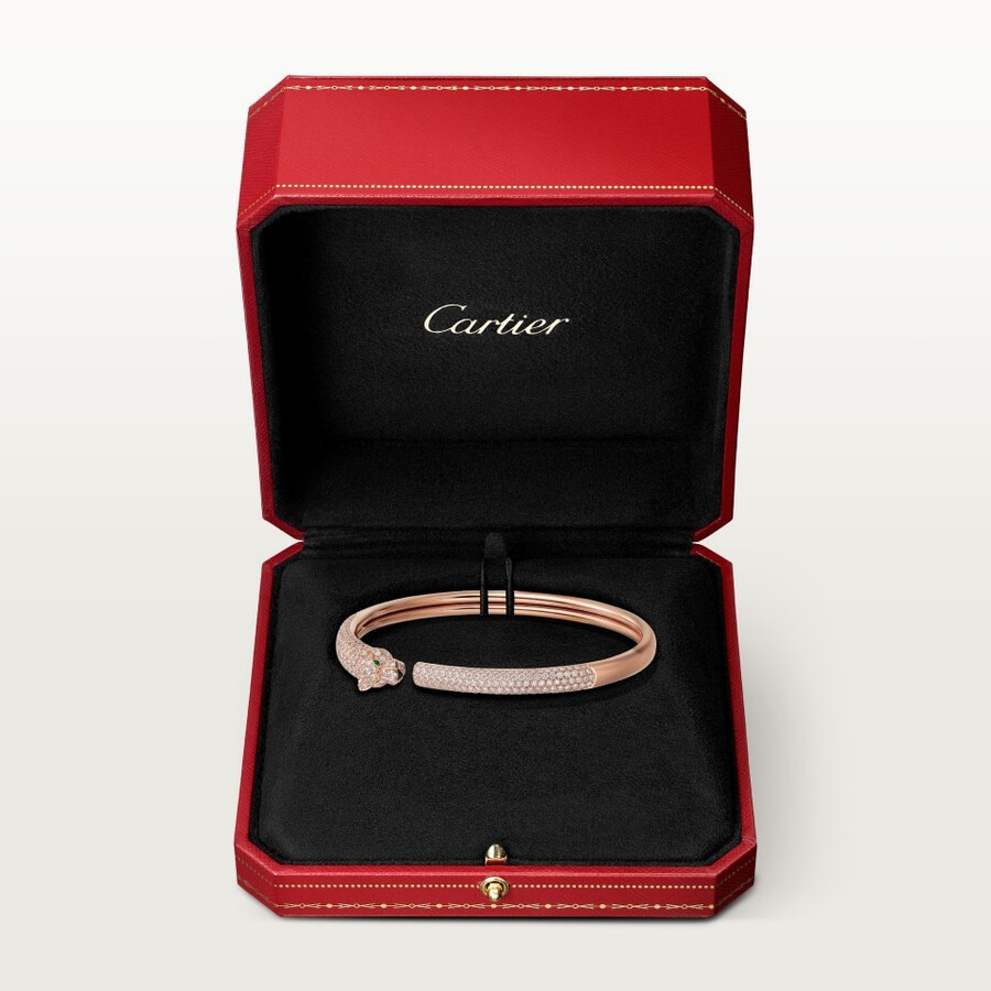 panthère de cartier-armband kleines modell pavé