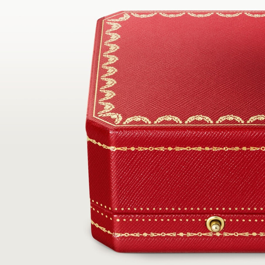 panthère de cartier ohrringe rubellit großes modell gepflastert