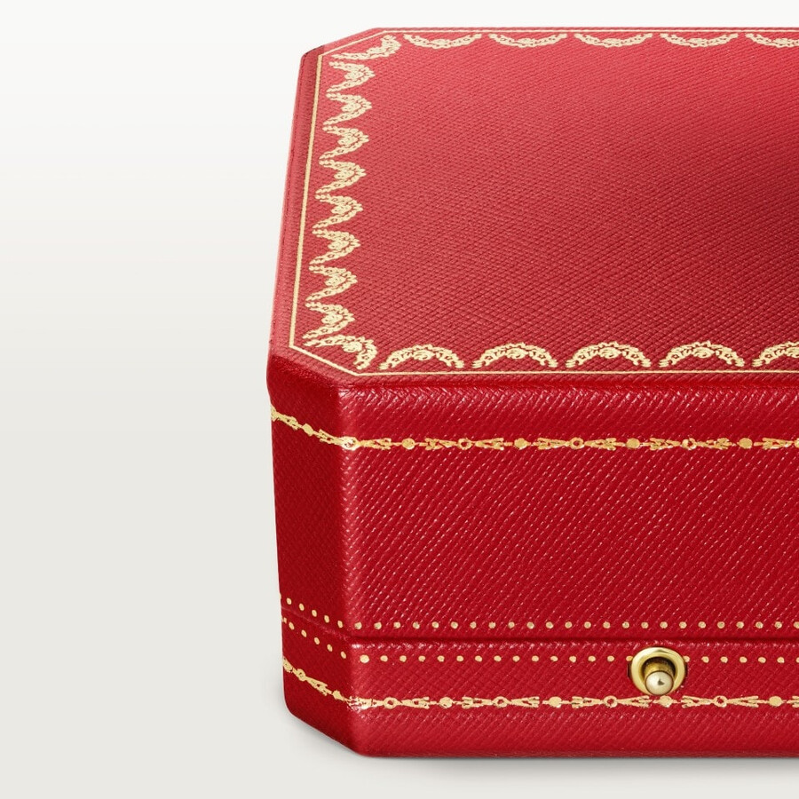panthère de cartier ohrringe kissenförmiger rubin pavé