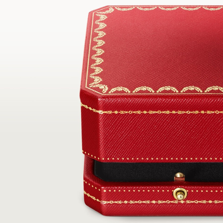 panthère de cartier ohrringe smaragd großes modell pavé-fassung